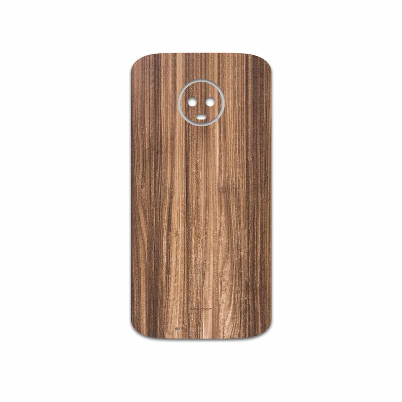 برچسب پوششی ماهوت مدل Light Walnut Wood مناسب برای گوشی موبایل موتورولا Moto G6