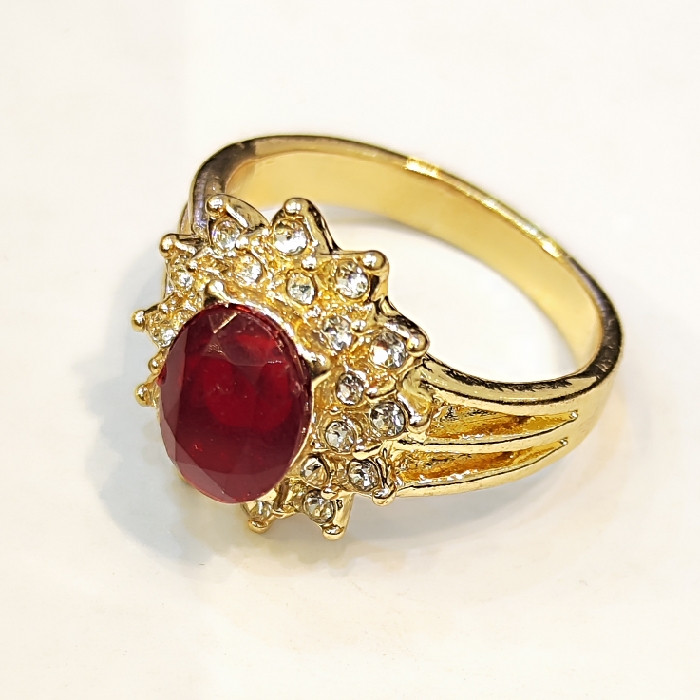 انگشتر زنانه مدل یاقوت صنعتی کد 400 انگشتر زنانه مدل یاقوت صنعتی کد 400