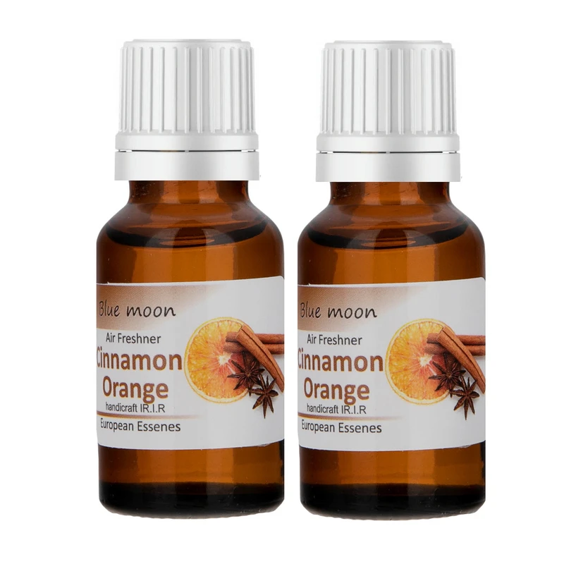 اسانس خوشبوکننده هوا مدل پرتفال دارچین حجم 17 میلی لیتر بسته 2 عددی