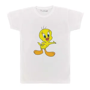 تی شرت بچگانه پرمانه طرح توییتی کد pmt.4371