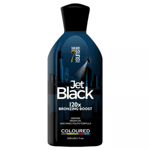 لوسیون سولاریوم سیون سری JET BLACK مدل 120X حجم 250 میلی لیتر