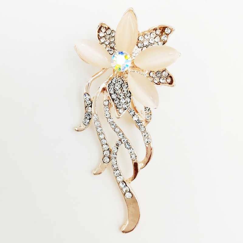 گل سینه زنانه مدل گل کد ja300