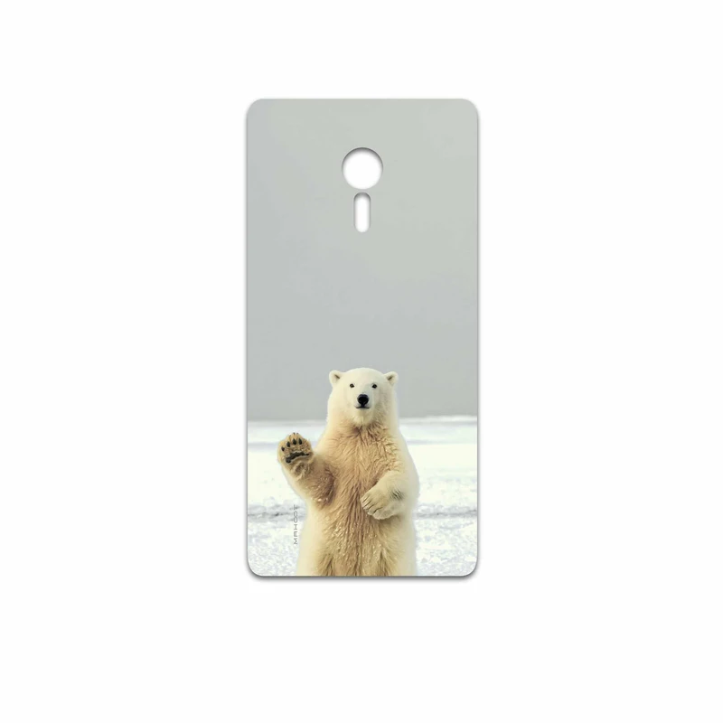 برچسب پوششی ماهوت مدل Polar bear مناسب برای گوشی موبایل لنوو ZUK Z2 Pro