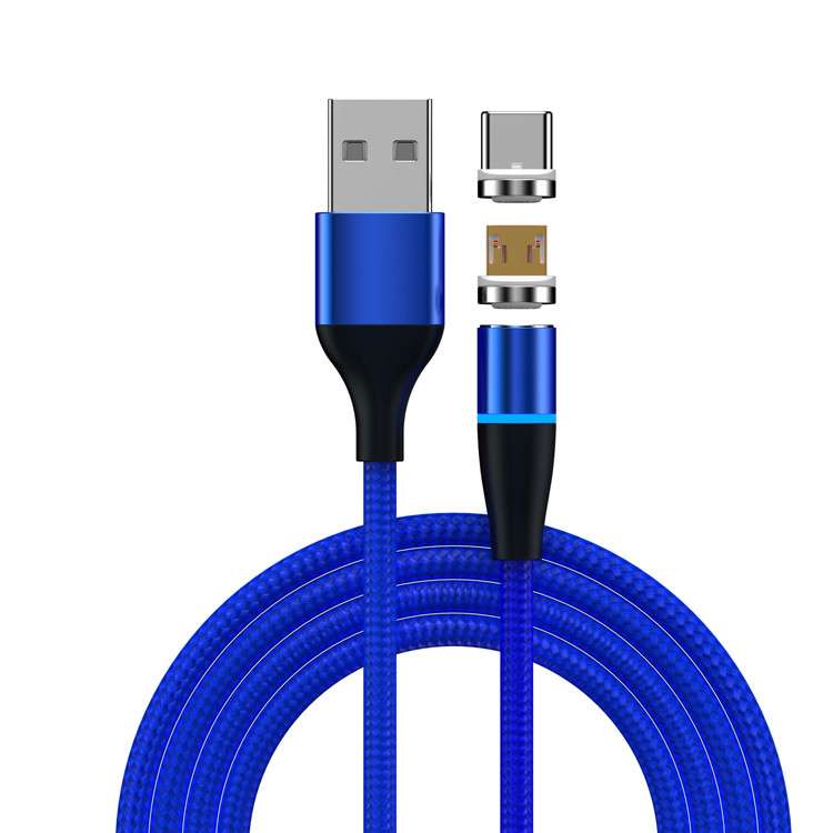 کابل تبدیل usb به usb-c / لایتینگ / microUSB مدل FastCharge360degree طول 1 متر