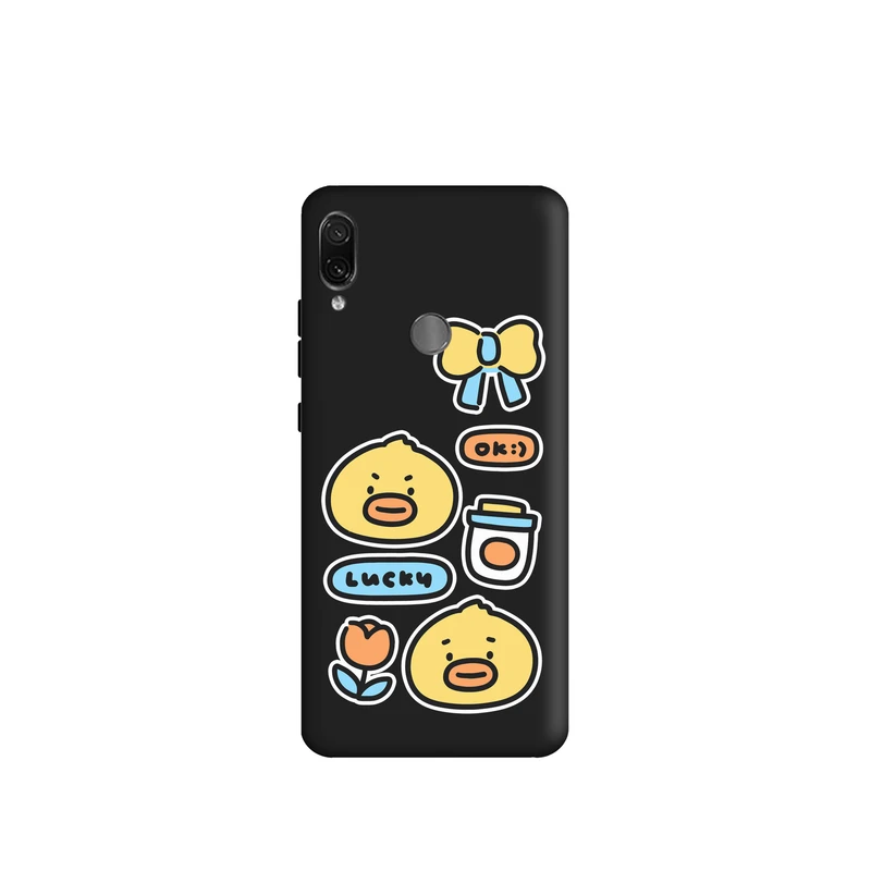 کاور طرح جوجه طلایی کد t2218 مناسب برای گوشی موبایل شیائومی Redmi note7 / Redmi note7 pro 