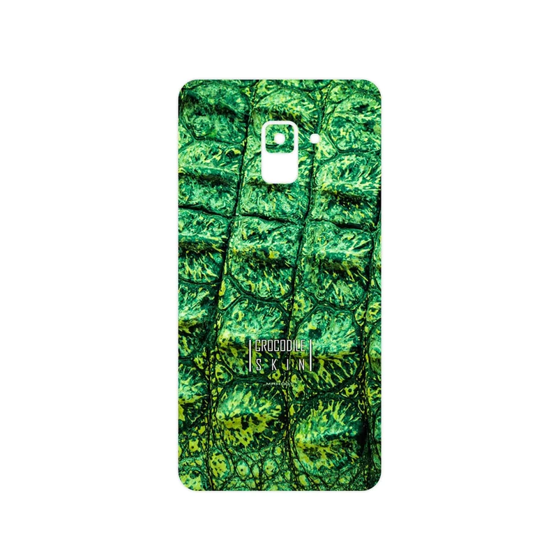 برچسب پوششی ماهوت مدل Crocodile Skin مناسب برای گوشی موبایل سامسونگ Galaxy A8 Plus 2018