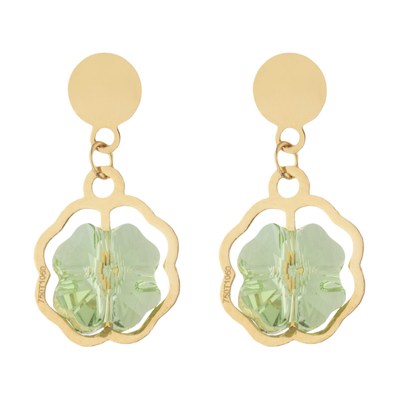 گوشواره طلا 18 عیار زنانه مایا ماهک مدل ME0895