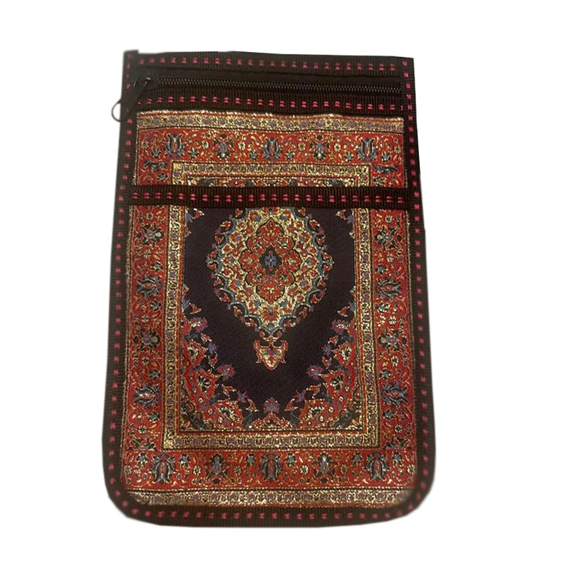 کیف دوشی مدل بند دار طرح فرش کد 2561