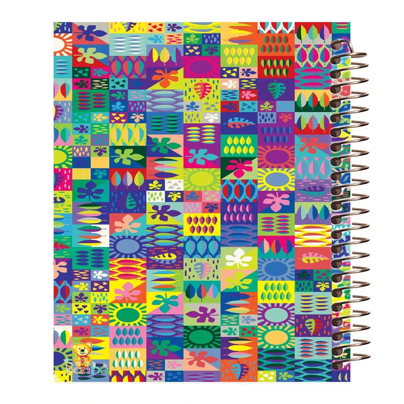 دفتر نقاشی 50 برگ بانیبو مدل رنگی کد 722