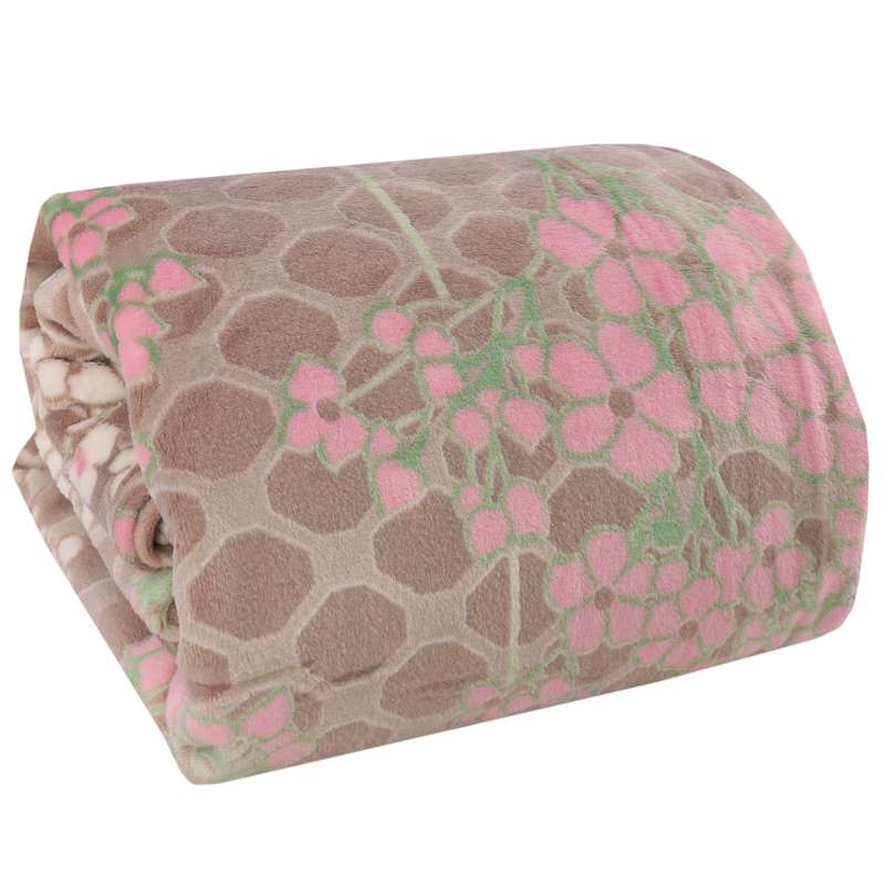 پتو طرح گل کد PJ-107610 سایز 145×220 سانتی‌متر