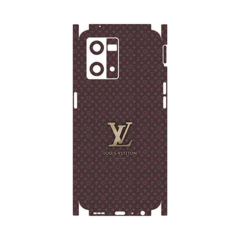 برچسب پوششی ماهوت مدل LOUIS_VUITTON_Logo-FullSkin مناسب برای گوشی موبایل اپو Reno 8 4G