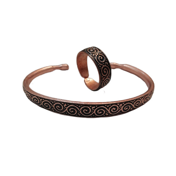 نیم ست زنانه مدل پیچک کد JW63 نیم ست زنانه مدل پیچک کد JW63