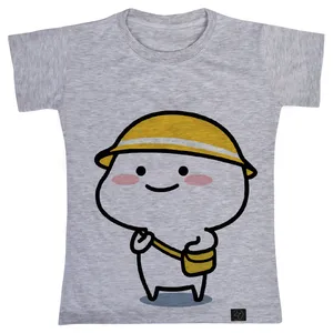 تی شرت آستین کوتاه دخترانه 27 مدل جهانگرد کد T64