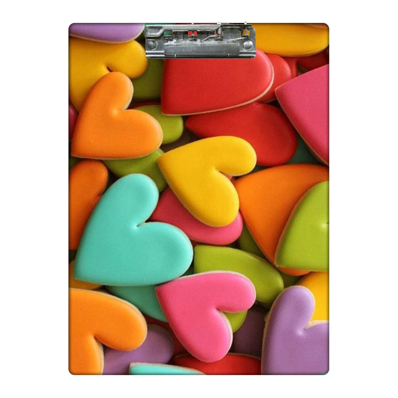 تخته شاسی طرح پترن شیرینی قلبی کد 3185966 سایز A4