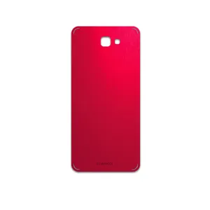 MAHOOT Matte-Warm-Red Cover Sticker for Samsung Galaxy J7 Prime