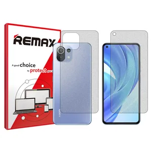 Remax HyMTT model matte screen protector suitable for Xiaomi Mi 11 Lite mobile phone along with the back protector