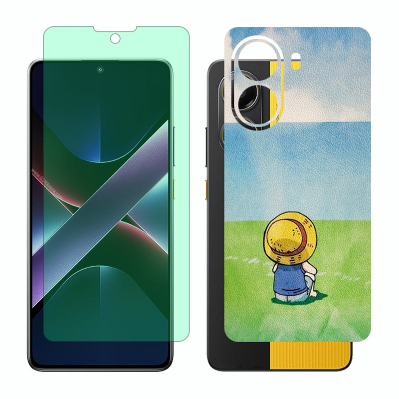 محافظ صفحه نمایش گرین لایت گلس مدل Together مناسب برای گوشی موبایل شیائومی Poco X7 Pro به همراه برچسب پوششی
