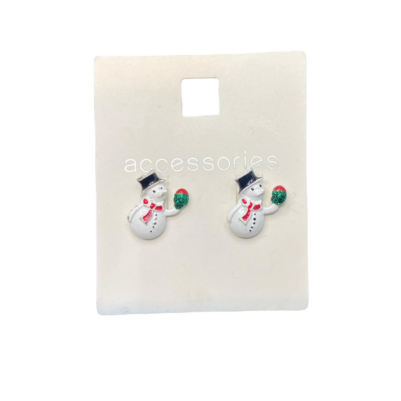 گوشواره دخترانه اکسسورایز مدل آدم برفی