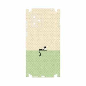 MAHOOT Minimal Internet Cat Icon-FullSkin Cover Sticker for Motorola Moto G14