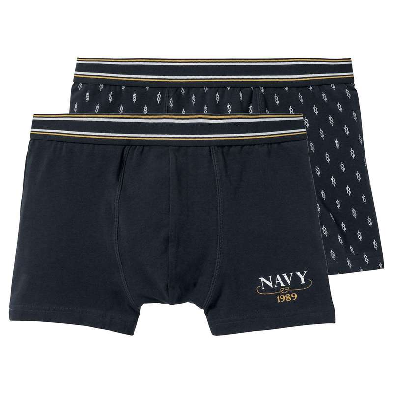 شورت مردانه لیورجی مدل پادار کد Navy2022NB مجموعه 2 عددی
