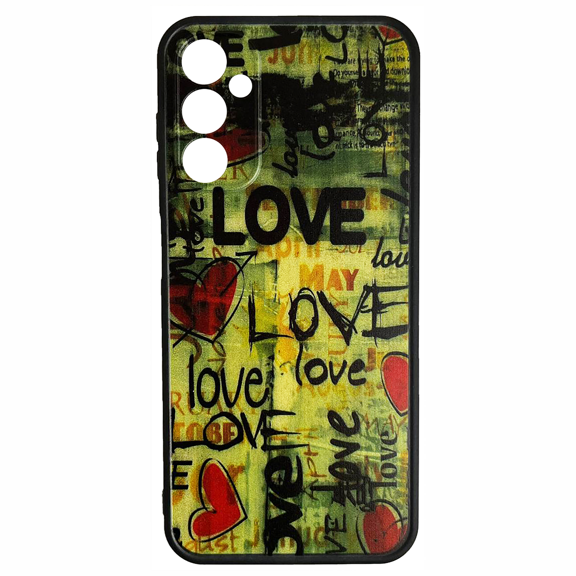 کاور طرح Love مدل Lve-A14 مناسب برای گوشی موبایل سامسونگ Galaxy A14