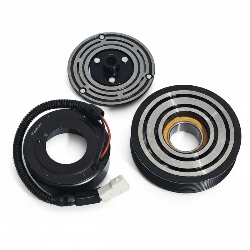 کیت کمپرسور کولر ال کی کی مدل bbz- 693 مناسب برای پژو 405، پارس و سمند مجموعه 3 عددی