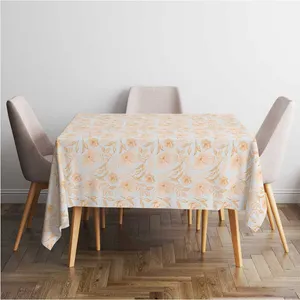 رومیزی گلدار چهارنفره کد F2RO1064