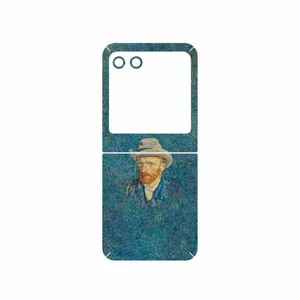 MAHOOT Self portrait with a gray felt hat Cover Sticker for Motorola Razr 40 Ultra