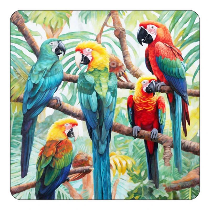 مگنت کاکتی طرح حیوانات رنگی مدل mp26579