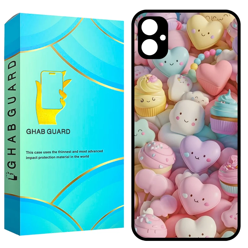 کاور قاب گارد طرح قلب مدل GA0520 مناسب برای گوشی موبایل سامسونگ Galaxy A05