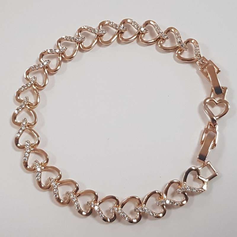 دستبند زنانه ژوپینگ مدل قلبی M1003