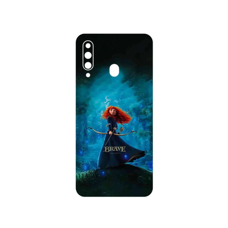 برچسب پوششی ماهوت مدل Brave مناسب برای گوشی موبایل سامسونگ Galaxy A60