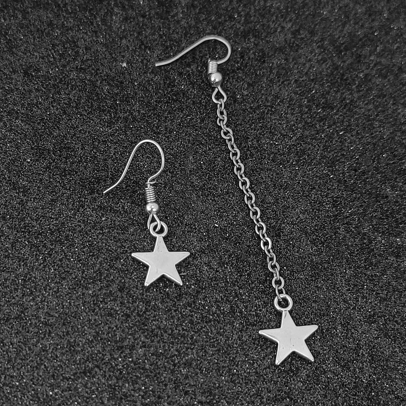 گوشواره زنانه طرح ستاره کد RKH_220 گوشواره زنانه طرح ستاره کد RKH_220