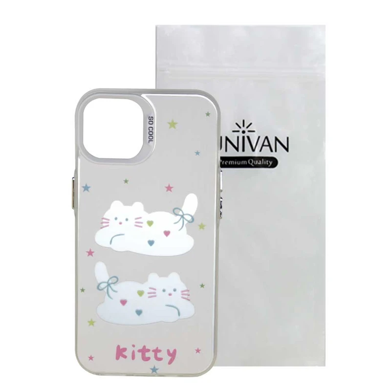 کاور سانیوان مدل فانتزی طرح Kitty مناسب برای گوشی موبایل اپل 15 / iPhone 13 / 14