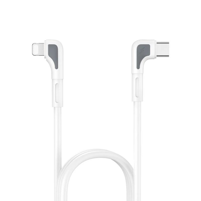 کابل تبدیل USB-C به لایتنینگ ریمکس مدل RC 181i-90 degree طول 1 متر