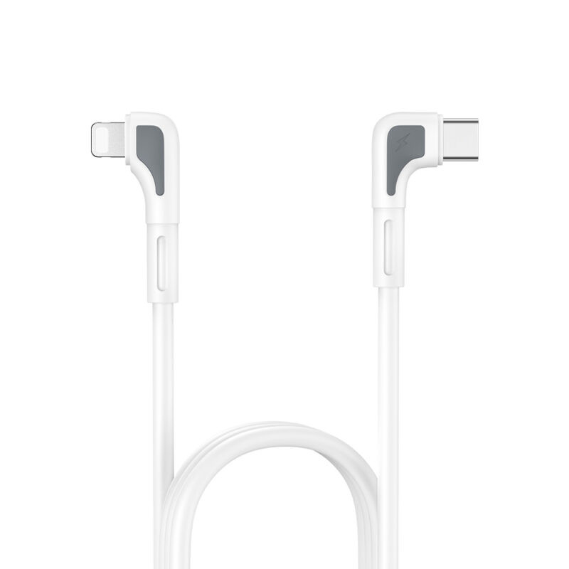 کابل تبدیل USB-C به لایتنینگ ریمکس مدل RC 181i-90 degree طول 1 متر