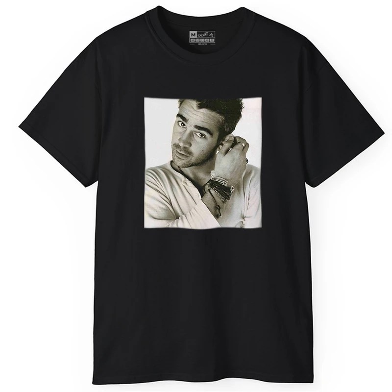 تی شرت آستین کوتاه مردانه پاد آفرین مدل کالین فارل کد PT283