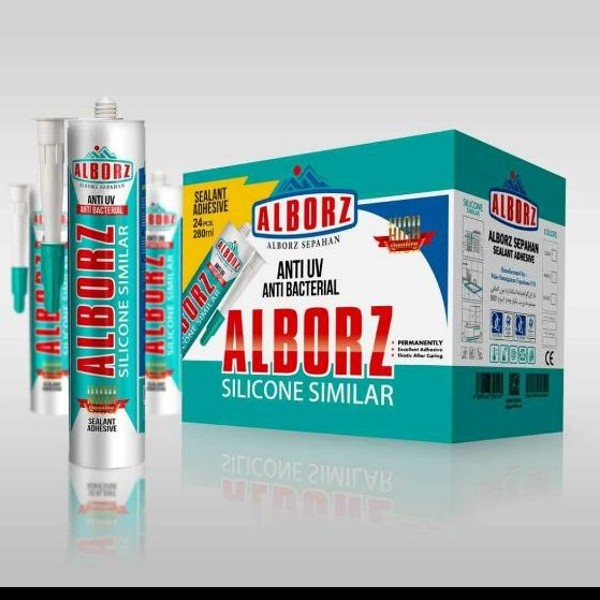 چسب آکواریوم البرز مدل M28 حجم 280 میلی لیتر