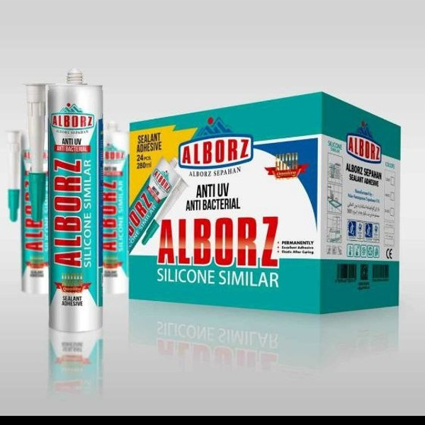 چسب آکواریوم البرز مدل M28 حجم 280 میلی لیتر