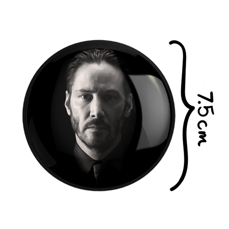 آینه جیبی خندالو طرح جان ویک John Wick مدل تاشو کد 2953