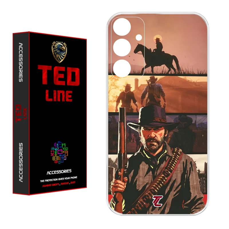 کاور تدلاین طرح رد دد ریدمپشن کد 1201 مناسب برای گوشی موبایل سامسونگ Galaxy S24 FE