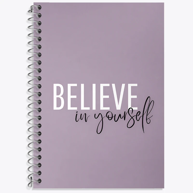 دفتر لغت 50 برگ خندالو طرح Believe In Yourself کد N2642