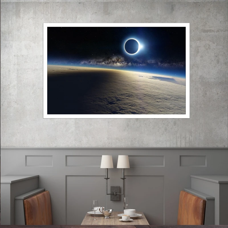 تابلو بکلیت طرح ماه گرفتگی مدل W-S4469