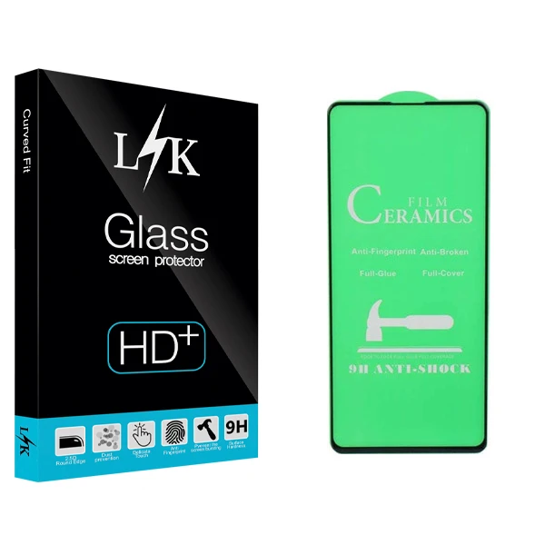 محافظ صفحه نمایش سرامیکی ال کی مدل +LITE مناسب برای گوشی موبایل سامسونگ Galaxy A71
