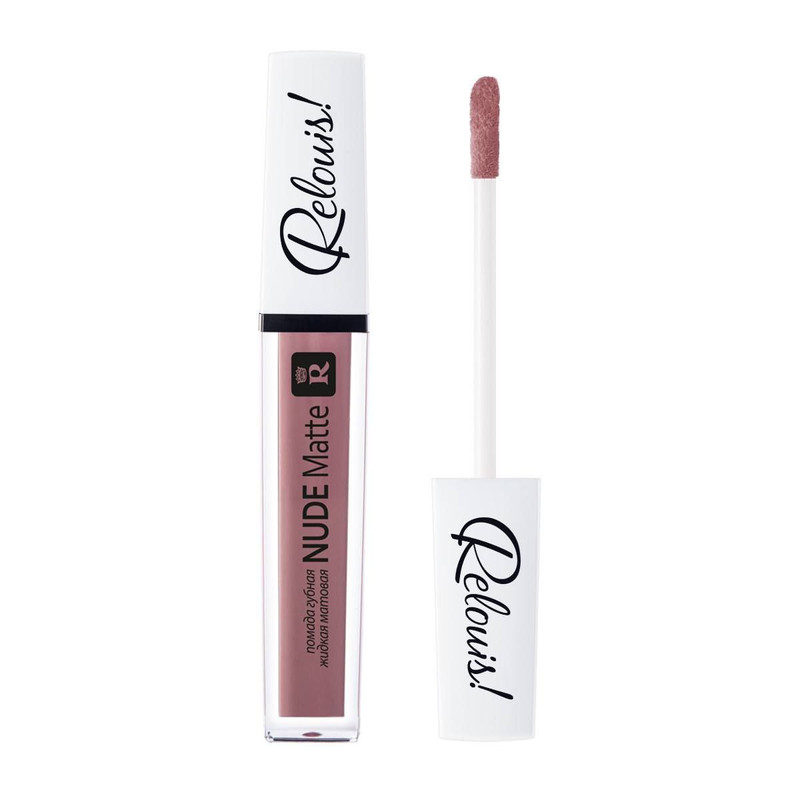 رژ لب مایع رلوییز مدل Cold Rose Nude شماره 10 رژ لب مایع رلوییز مدل Cold Rose Nude شماره 10