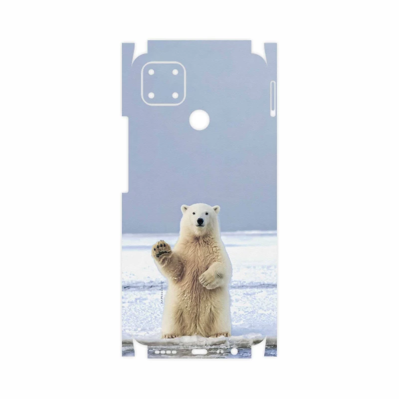 برچسب پوششی ماهوت مدل Polar-bear-FullSkin مناسب برای گوشی موبایل ریلمی C25s