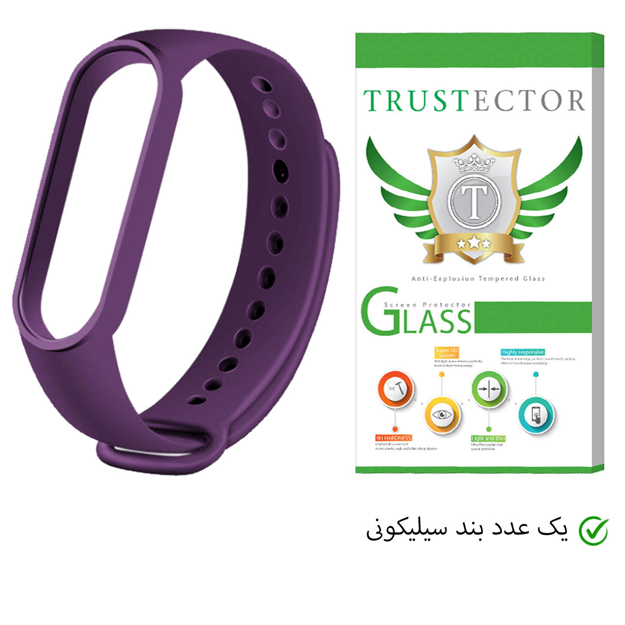 بند تراستکتور مدل Band-01D مناسب برای مچ بند هوشمند شیائومی Mi Band 5