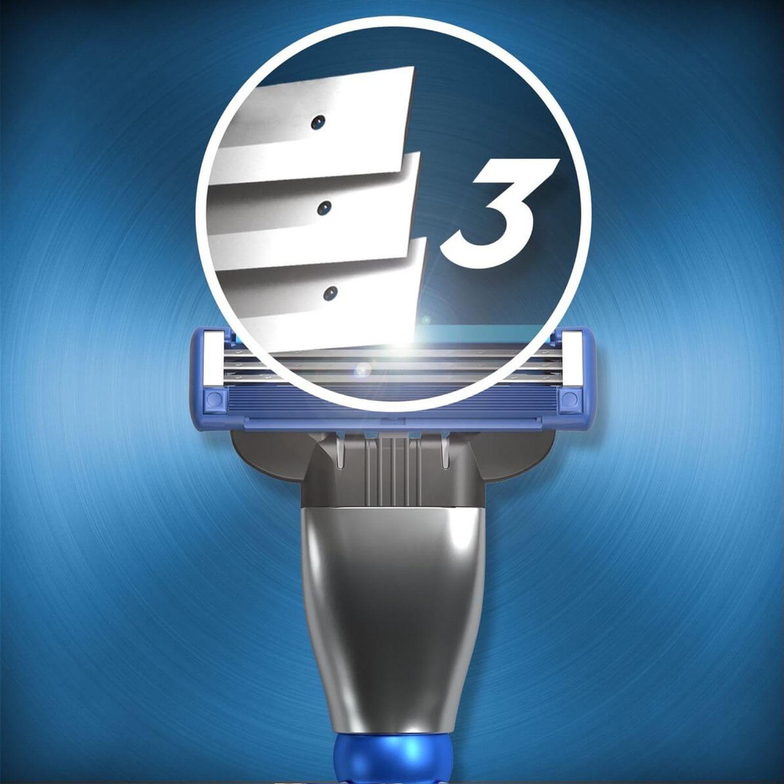تیغ یدک ژیلت مدل Mach 3 Turbo ‏بسته 4 عددی  -  - 7