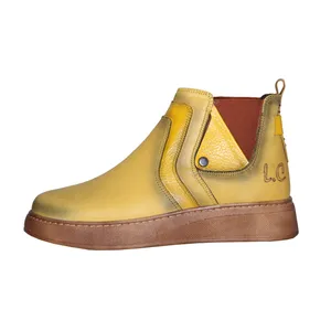 نیم بوت زنانه شهر چرم مدل KE52-19