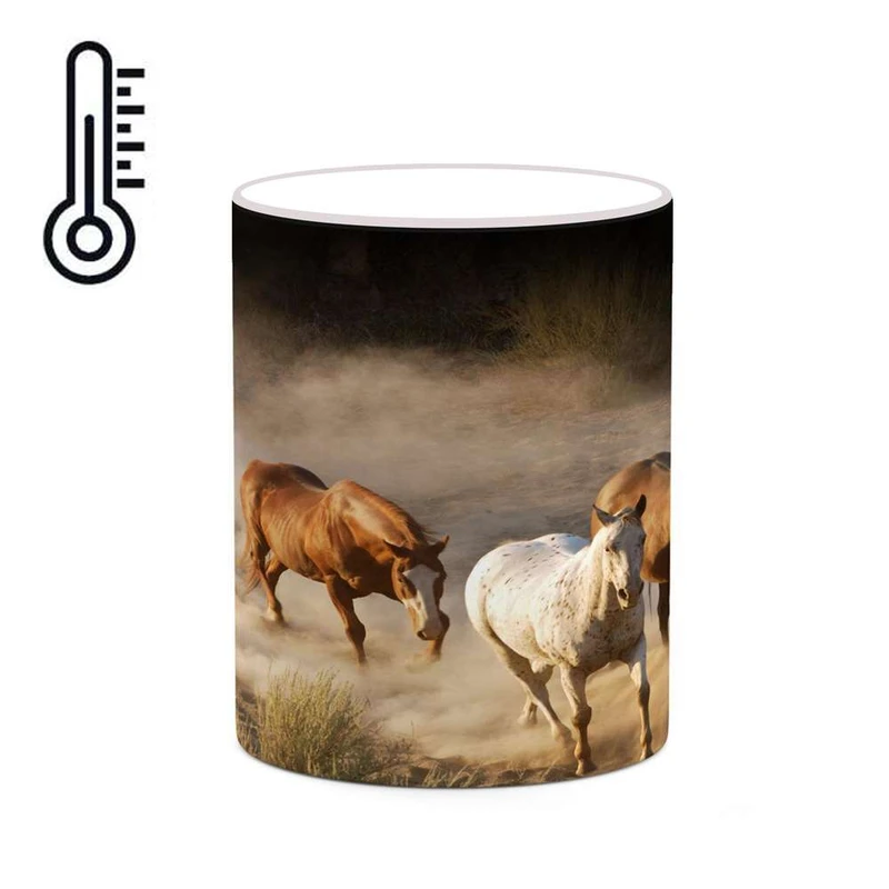 ماگ حرارتی کاکتی مدل اسب کد mgh24129